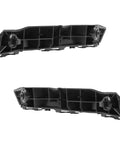 BXZ front bumper bracket retainer pair in black plastic for Toyota Camry 2015–2017