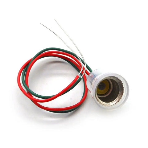12 Pack E10 Screw Mount Bulbs Holder With 8.6 Inch Lead Wires for E10 Miniature Screw Base LED Light Bulbs Ideal for Student Experiments