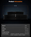 Engine Harmonic Balancer Crankshaft Pulley Replacement steel product specifications with size and part numbers