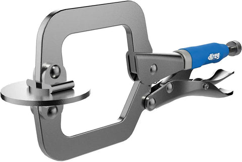 R3 Master Pocket Hole Jig System With Starter Screw Kit And Classic 2 Inch Face Clamp for woodworking, precision joinery tool.