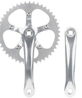Beefed Up Bike Crankset And Arm 46T Steel Chainring 170mm Aluminum Alloy Arm 104BCD Single Piece For MTB Road And Folding Bikes