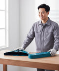 Worker with Sturdy Metal Grinding Wheel Guard for Cut Off Machines and Metalworking Tools on shop table