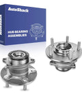 Rear Wheel Hub Bearing Assemblies With ABS Replacement Kit For 2012 2017 Mitsubishi Lancer And 2007 2013 Mitsubishi Outlander