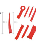 Essential 18 Piece Car Tool Kit With Carrying Bag Pro Grade Heavy Duty Auto Repair Tools Set plastic trim removal tools