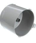 R2 3L Cutter Bowl Replacement for Commercial Food Processor, gray durable plastic, 3-liter capacity, fits R2 cutter units.