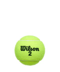 Pro Grade Tennis Balls With Extra Duty Felt And Usta Itf Approval For Hard Court Play in vibrant yellow color and Wilson branding.