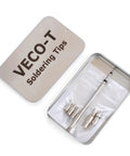 Pro Grade 3D Printing Heat Set Insert Kit With M2 Through M8 Threaded Inserts And Soldering Iron Tips, metal case