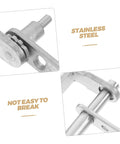 Heavy Duty Stainless Steel Pivot Hinges For Doors With Auto Close Function For Hidden Bookcase Doors Ideal For Home Use And Construction.
