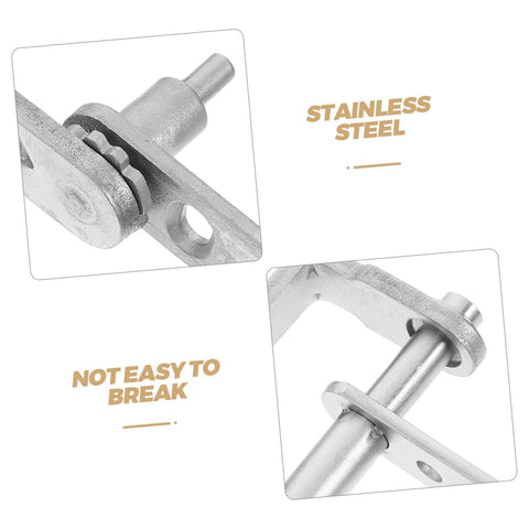 Heavy Duty Stainless Steel Pivot Hinges For Doors With Auto Close Function For Hidden Bookcase Doors Ideal For Home Use And Construction.