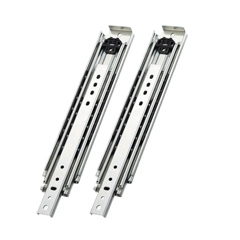 Heavy Duty Three Fold Drawer Slide Rails Glides Like Butter While Supporting Two Hundred Twenty Kilograms Extends Eight To Thirty Eight Inches For Rock Solid Cabinet And Furniture Upgrade