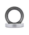 Beefy Deep Groove Ball Bearing 45x68x12mm with double metal shields, front view of 2-pack, pre-lubricated for machinery and DIY projects
