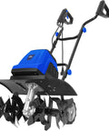 Powerful Corded Garden Tiller Cultivator With 14 Amp Motor, 18 Inch Till Width, 8 Inch Deep Dig, 6 Steel Front Tines, Adjustable Wheels