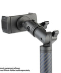 Rock Solid Locking Adjustable Mounting Arm Engineered From Durable Carbon Fiber Kevlar with adjustable pivot for camera mount.