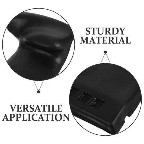 Tire Changer Bird Head Replacement Plastic Mount Demount Tool For Auto Shops And Garages, Quick Install, Rugged Plastic Build, Smooth Demounting, Great For High Volume Tire Service, black plastic, 140 x 70 x 35 mm