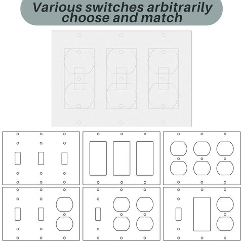 Various outlet and switch covers made from foam for easy installation, fits single double triple switches, Premium Wall Outlet Insulation Foam Gaskets And Draft Sealers To Shut Down Those Darn Drafts And Keep Your Pad Cozy Super Easy Install Fits Single Double Triple Switches A Total Game Changer Energy Saving Weatherproof Covers.