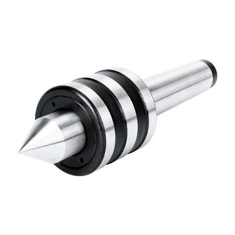 4MT Live Center 60 Degree Morse Taper for wood and metal lathe, medium duty, precision tailstock center with triple bearing system