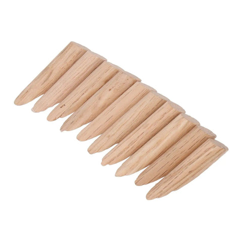50 Piece Pocket Hole Plugs Woodworking Dowel Kit Built Different Softwood Filler Inserts view of tapered wooden plugs for seamless joints.
