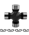 U Joint 1350 Series Greaseable Outside Snap Ring 5178X With 1.188 Inch Cap And 3.625 Inch Lock Up Steel And Rubber With Grease Fittings For Regular Lubrication For Heavy Duty Drivetrain Performance