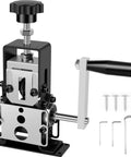 Essential 1 Pc Portable Wire Stripper For Electricians manual cable stripping tool with hand crank and accessories.