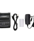 Blazing Fast 58mm Thermal Label Printer, Compact Desktop Receipt Machine That Blasts Through Prints With Crisp 203Dpi Quality, Bluetooth And Usb Plug Play Setup for quick printing and easy setup.