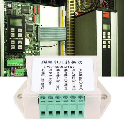 Dope Frequency To Voltage Converter Module With Durable Shell 0 To 500 Hz To 0 To 10 V Output Isolated Input For Anti Interference