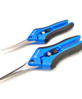 Two Pack 6.5 Inch Garden Scissors Pruning Shears For Small Plants, Razor Sharp Blades, High Cutting Efficiency, Ergonomic Comfort