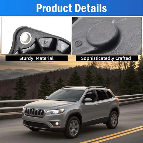 VVT Solenoid Camshaft Phaser Actuator Sensor 2 Pin Replacement Drop In Easy Install with Jeep Cherokee in background