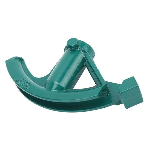 Top Rated 5/8 Inch Manual Pipe Bender Made From Durable 45 Steel Strong Wire Tube Bending Tool For Hydroelectric Installation Projects, angled view.