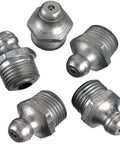 Lincoln Industrial 5191 Fitting Card of 10 Ball Check Head Lets Dirt and Grit Stay Out, five metallic fittings