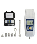 Compact Push And Pull Tester Meter For Tension And Compression Testing With Real Time Peak And First Peak Modes, Four Unit Options N Kg Lb Oz, Pro Grade Precision And High Resolution, Acceleration Setting For Accurate Measurements, handheld digital dynamometer with case and attachments