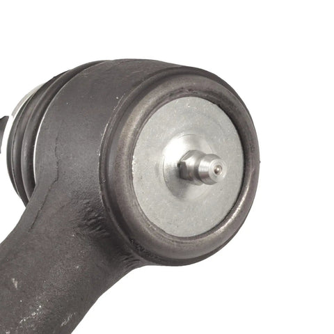 Front Outer Tie Rod Ends Replacement Kit For Ford Five Hundred Flex Freestyle Taurus X And Lincoln MKS MKT 2pc Set With Nuts Easy Install Beefy Heavy Duty Steering Linkage, close-up metal end