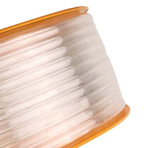 Heavy Duty Clear Polyurethane Air Hose For Pneumatic Air Compressors 200 Meter Length on spool showing flexibility and clarity.