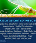 Fruit Citrus And Vegetable Insect Control Concentrate For Edible Gardens Kills Aphids Asian Citrus Psyllid And Other Pests text