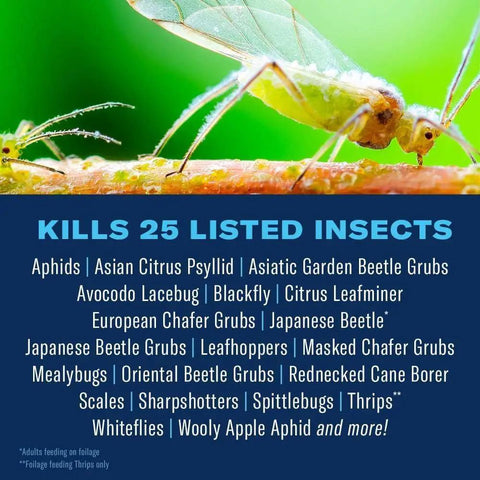 Fruit Citrus And Vegetable Insect Control Concentrate For Edible Gardens Kills Aphids Asian Citrus Psyllid And Other Pests text