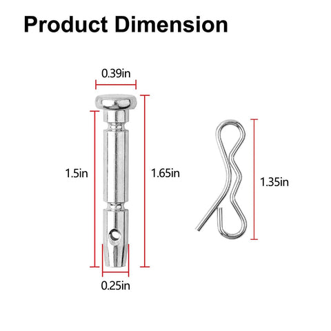 Top Shelf 20 Pack Heavy Duty Snow Blower Shear And Bow Tie Cotter Pins Rust Resistant Winter Equipment Fixers Built Badass To Power Through Drifting Snow With Zero Fuss Year Long