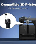 3D printer with leak proof 0.4mm ceramic hotend printhead kit for P1P P1S 3D printer upgrade, highlighted with integrated extruder