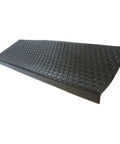 Coin Grip Grippy Non Slip Rubber Tread Stair Mats 6 Pack Black Easy Clean Durable Staircase Mats For Wet Slippery Steps