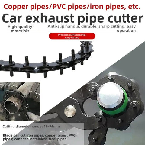 Beast Of A Heavy Duty Pipe Cutter Tool For Copper Aluminum PVC And Iron Pipes With Wide Cutting Range 19Mm To 76Mm And Efficient Blade Design Plus Non Slip Handle For Easy Smooth And Rust Resistant Cuts, 19-76mm