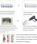 Steps to use the 22 Liter Sublimation Oven For Crafting Mugs Tumblers Water Bottles With 110 Volt 1500 Watt Convection Heating.