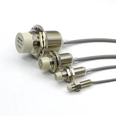 TR12 4AC Normal Close Motion Detection Sensor Switch Inductive Proximity Sensor For Automation And Industrial Control Systems The Workhorse Go To Choice For Door Interlocks And Conveyor Line Monitoring Built To Last., threaded metal inductive proximity sensors with cables