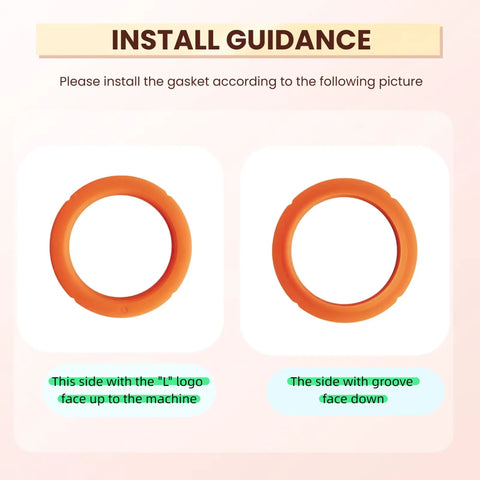 Conical Group Head Gasket Seal For La Marzocco Espresso Machines Strada MP Linea PB GS3 FB70 FB80 GB3 GB5 H.3.001 installation guidance