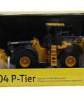 One Fifty Scale Die Cast 904 P Tier Wheel Loader Prestige Collection Toy With Working Loader Boom Pivoting Bucket in packaging