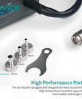 Nozzles and tool for Three Channel Hot Air Desoldering Station 881D with ESD Digital Display, Pro Grade SMD Rework Tool