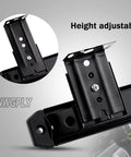 Heavy Duty 14 Drawer Runners Steel Keyboard Tray Slides Ball Bearings Smooth Silent Operation Under Desk Adds Rust Proof Material Service Life Boosts Efficiency Level Up Your Workspace Vibe, height adjustable steel bracket