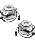 Pair Of Front Wheel Hub Bearings Replacement For Ford Ranger 2003 2009 4x4 Set Of 2 Hubs Durable Wheel Bearing Assemblies Easy Install Not Coated 4WD Compatible Fits Explorer Sport Trac 2001 2005 And Explorer Models