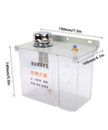 Heavy Duty 3 Liter Coolant Spray Gun With Flexible Shaft And Automatic Solenoid Valve Lubrication System Crafted For Cnc Lathes Milling Machines To Crush Shop Downtime No Sweat Ever, 3L transparent tank.