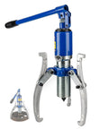 Hydraulic Gear Puller Set With 2/3 Jaw Bearing Puller Kit for car axles, pulleys, and wheel hubs with durable blue separator tool