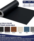 Heavy Duty Black Leather Repair Tape For Couch And Sofa Restoration Delivers No Sweat Diy Fixes displayed on a roll.