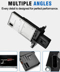 Direct Fit Plug and Play Mass Air Flow Sensor Replacement 22680-7S00A for Nissan Altima 2003-2014, Sentra 2006-2012, 350Z 2003-2009, 370Z 2009-2019, Frontier 2005-2019 Auto MAF Sensor Upgrade black aluminum-plastic housing