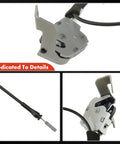 Rear Upper Door Latch Lock Cable Assembly For Ford F-150 1997-2003, F-150 Heritage 2004, And F-250 1997-1999 - Left Driver Side Replacement Cable